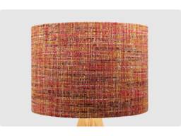 Dark Burnt Orange Woven Fabric Lampshade, Table Floor Lamp/Ceiling Pendant Small Medium Large, 20cm 25cm 30cm 35cm 40cm Light Shade - thumbnail 1