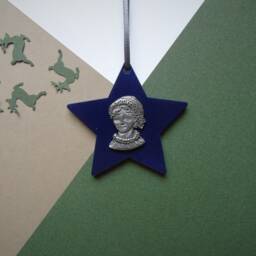 Jane Austen Christmas Decoration - Pride & Prejudice Ornament Book Lover Unique Decor - thumbnail 3