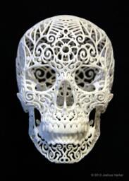"Skull Sculpture ""Crania Revolutis" - thumbnail 1