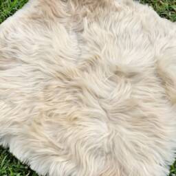 Handmade Baby Alpaca Fur Cushion Cover - 15.7 - thumbnail 2