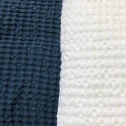 Voluminous Blanket, Linen & Cotton Blend Blanket, Throw, Natural Coverlet, Daybed Christmas Gift - thumbnail 4