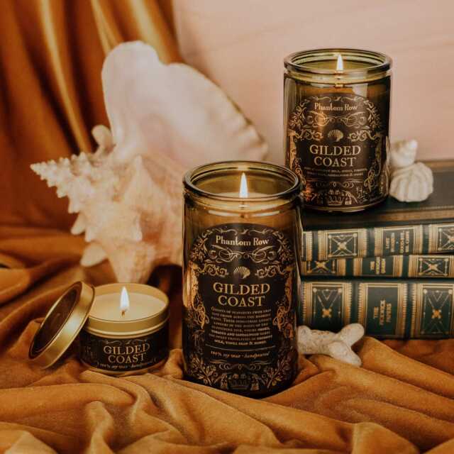 Gilded Coast - Sweet & Woody Scented Soy Candle - image 1
