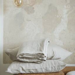 Natural Linen Pillowcase, Soft Stonewashed Linen, Envelope Closure, Bedding, Pillow Cover - thumbnail 2