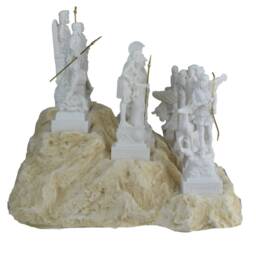 12 Greek Olympian Gods Set, Full Pantheon Statue Collection, Ancient Mythology Figures, Home Decor Sculpture, Unique Gift, Handmade - thumbnail 2