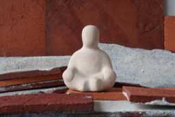 Tranquility - Expressive Ceramic Figurine For Sandplay & Counseling - thumbnail 1
