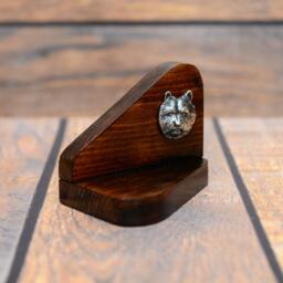 Norwich Terrier - Wooden Candlestick With Dog, Souvenir, Decoration, Limited Edition, Collection - thumbnail 3