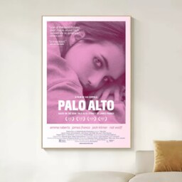 Palo Alto Movie Poster, Movie Prints For Cinema Rooms, Wall Art Decor Print, Film Posters, Custom Photo Print - thumbnail 2