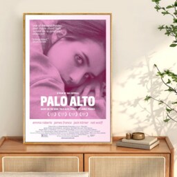 Palo Alto Movie Poster, Movie Prints For Cinema Rooms, Wall Art Decor Print, Film Posters, Custom Photo Print - thumbnail 1
