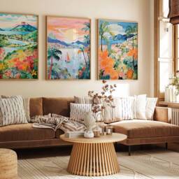 British Virgin Islands Set Of 3 Travel Posters, Caribbean Prints, Tropical Wall Art, Art - thumbnail 3