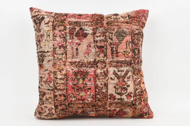 Bohemian Kilim Pillow 20'' Turkish Wool Accent Pillow - image 1