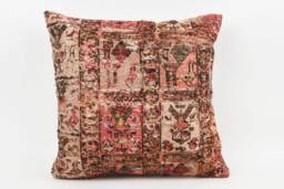 Bohemian Kilim Pillow 20'' Turkish Wool Accent Pillow - thumbnail 1