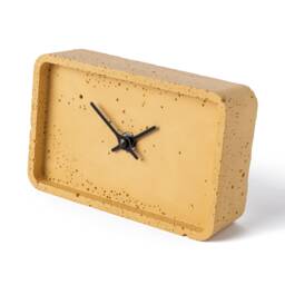 "Concrete Mantel Clock 4"" X 6, 3" - thumbnail 1