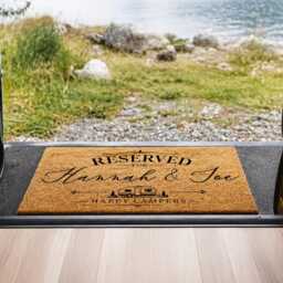 Personalised Motorhome Doormat - Home Is Where You Park It - thumbnail 3