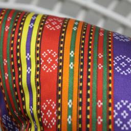 Kilim Pillow Cases, Covers, Turkish Pillow, 18x18 Personalized Gift Cushion, Both Sided Striped 8 - thumbnail 2
