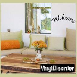 Welcome - Vinyl Wall Decal Quotes Sticker Entrywayquotes28Et - thumbnail 1