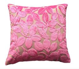 Designers Guild Fabric Calaggio Peony Pillow Cover Franchini Trim Optional - thumbnail 1