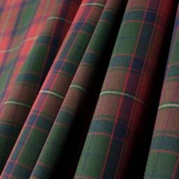 Christmas Plaid Lumbar Pillow Cover - Red, Green, & White - thumbnail 3
