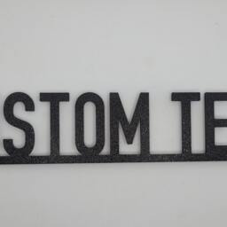 Custom Door Topper Sign - Free Standing Wall Decor Swearing Home Novelty Frame Art Rude Any Word - thumbnail 3