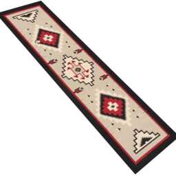 Custom Southwest Wool Kilim Rug Handwoven Tribal Decor - thumbnail 4
