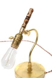 Vintage Farmhouse Style Adjustabel Brass Reading Lamp - thumbnail 2