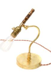 Vintage Farmhouse Style Adjustabel Brass Reading Lamp - thumbnail 4