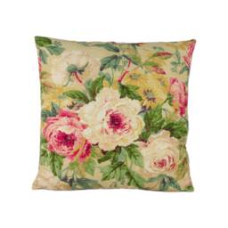 Sanderson - Amelia Rose Crimson/Gold Stunning Cushion Cover Designer Throw Pillow Home Decor - thumbnail 2