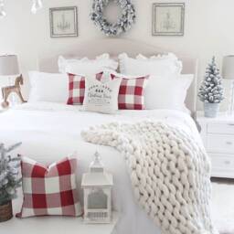 Farm Fresh Christmas Tree Pillow Cover Rustic Linen Holiday Decor - thumbnail 3