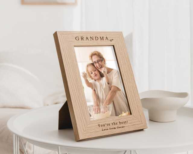 Grandma Gift - For Grandma, Nanny, Nana, Granny, Nanna Mother's Day Birthday Photo Frame - image 1
