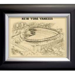 Yankees Stadium Blueprint Art Print New York Baseball Wall Decor - thumbnail 3