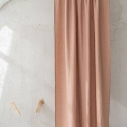 Vanilla Yellow Linen Curtain, Rod Pocket Natural Window Treatments, Home Decor, Linen Curtain For Minimalist Design - thumbnail 4