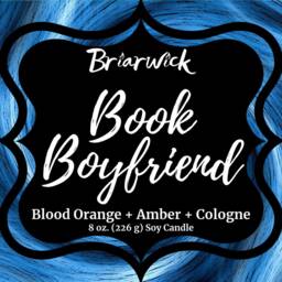 Book Boyfriend - Bookish & Literary Inspired - Soy Vegan Candle - thumbnail 2