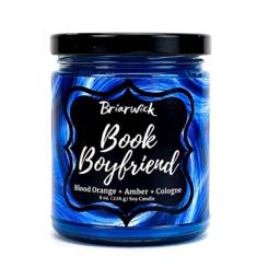 Book Boyfriend - Bookish & Literary Inspired - Soy Vegan Candle - thumbnail 3
