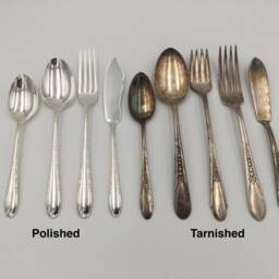 Personalized Spoon Key Hook Rack Recycled Silverware Wall Hanging Art Flatware Garment Hanger Silver Plated Coffee Mug Apron Oven Mitts - thumbnail 3