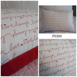 Valentines.love.metallics.gold Metallic.words.holiday.live.love.laugh.red Hearts.pillow Covers. Lipstick Red. Xo Sweetheart, Dearest, Darling - thumbnail 3