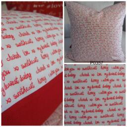 Valentines.love.metallics.gold Metallic.words.holiday.live.love.laugh.red Hearts.pillow Covers. Lipstick Red. Xo Sweetheart, Dearest, Darling - thumbnail 1
