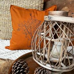 "Minimalist Cushion Cover ""Flower Vase" - thumbnail 2