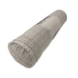 Pillow Cover, Lee Jofa, Ostro in Oyster Bolster, Decorative High End Covers, Designer Fabrics - thumbnail 1