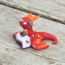 Halloween Cake Dragon - thumbnail 3