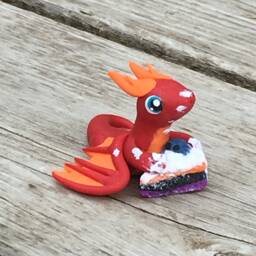 Halloween Cake Dragon - thumbnail 1