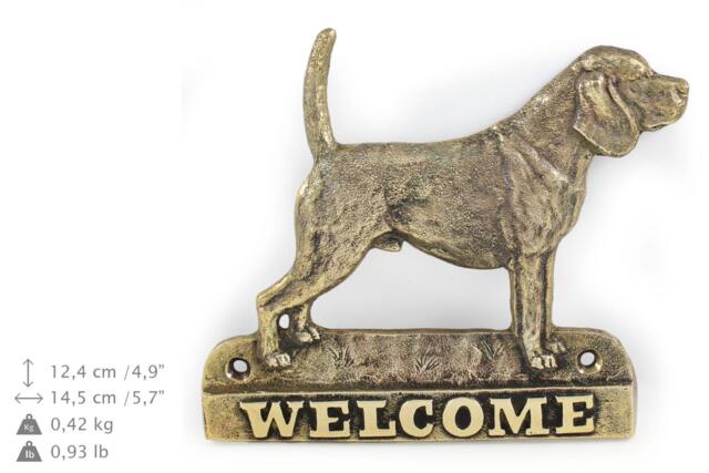 Beagle, Dog Welcome, Hanging Decoration, Limited Edition, Artdog - image 1