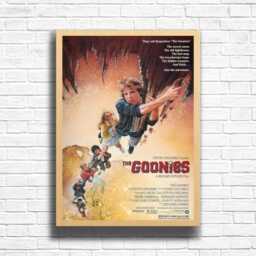The Goonies Movie Poster Vintage Film Wall Art - thumbnail 3