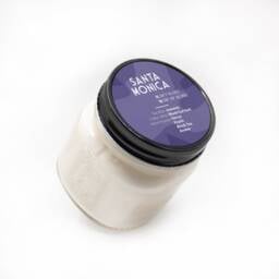 Santa Monica -- Scented Soy Candle California Bergamot Black Tea Currant Handmade Handpoured Mason Jar - thumbnail 2