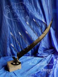 "Metal Sculpture ""Angel Of The Past"" From ""Copper Cat Art Group" - thumbnail 1