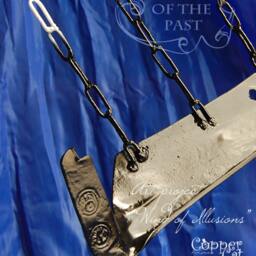 "Metal Sculpture ""Angel Of The Past"" From ""Copper Cat Art Group" - thumbnail 2