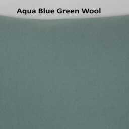 Aqua Blue Green Wool Abraham Moon British Made 100% Cushion Pillow Cover Square Rectangle Lumbar - Superior Quality - thumbnail 2