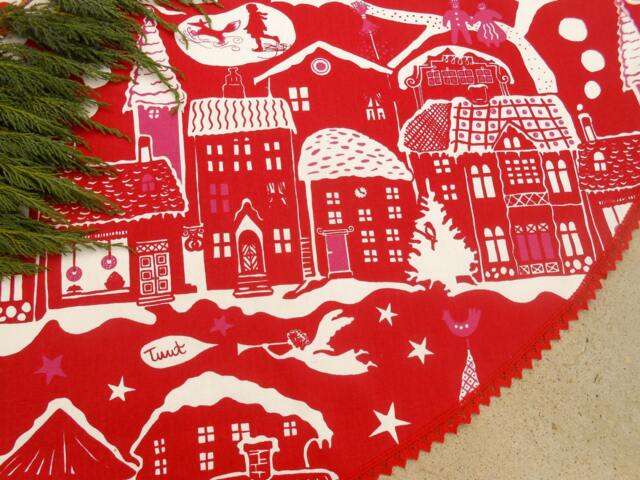Christmas Home Decor Winter Decoration God Jul Tree Skirt Holiday Swedish Nordic - image 1