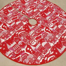 Christmas Home Decor Winter Decoration God Jul Tree Skirt Holiday Swedish Nordic - thumbnail 2