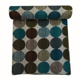 Handmade Kantha Quilt Bohemian Queen Size Bedspread - thumbnail 4