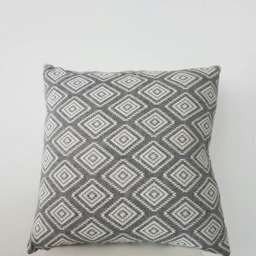 Modern Sham - Geometric Pillow Cover Bohemian Decorative Charcoal Grey Throw Fashion Home Decor Pillows - thumbnail 2