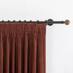 Velvet Curtains Custom Pleated Panels - 17 Colors - thumbnail 2